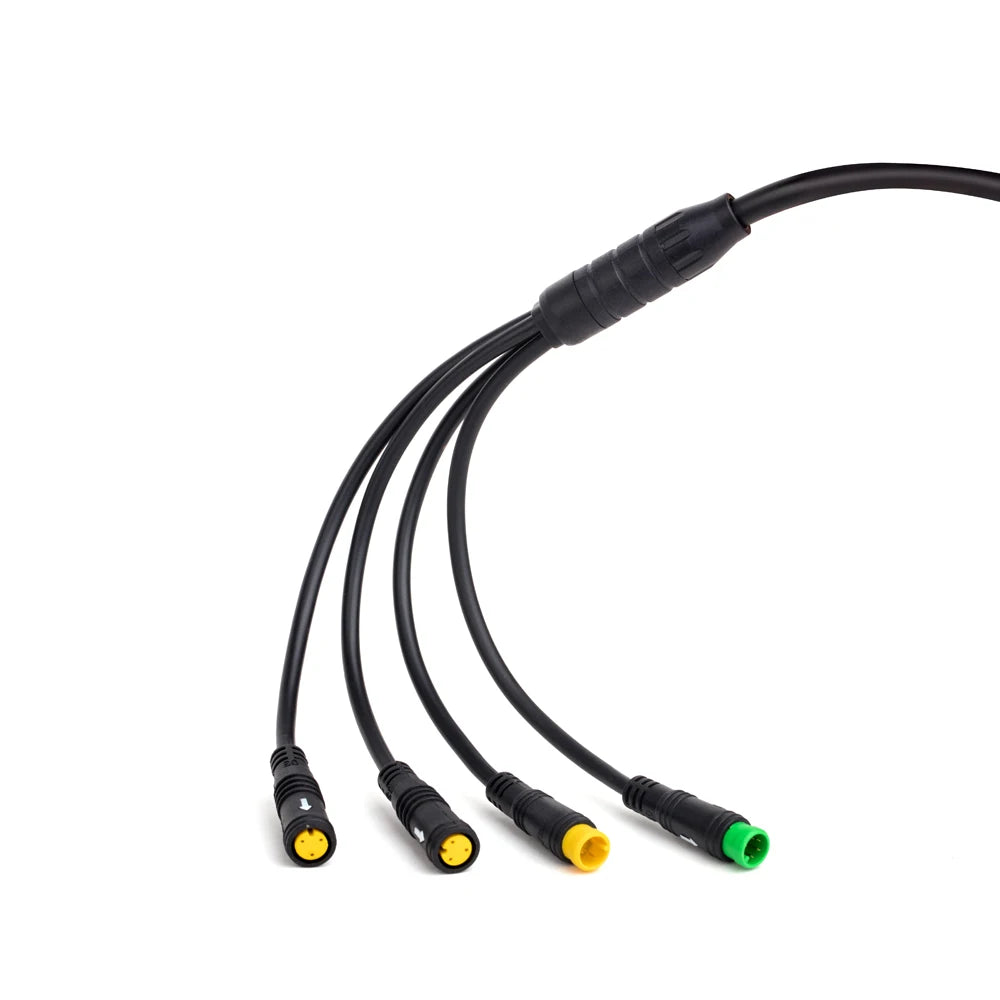 1T4 Main Cable for Bafang 8FUN, Mid Hub Motor Kits, E-Bike, BBS01B, BBS02B, BBSHD Connect, Brake Display, Electric Bicycle
