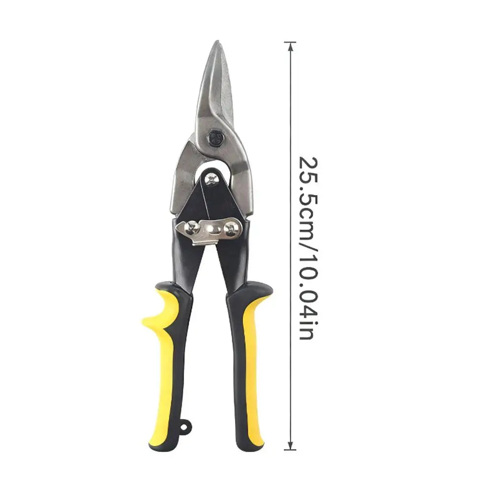 Aviation Scissor Tin Snips Metal Sheet Cutting Snip Cutter Multifunctional Straight Scissor Industrial Professional Hand Tool