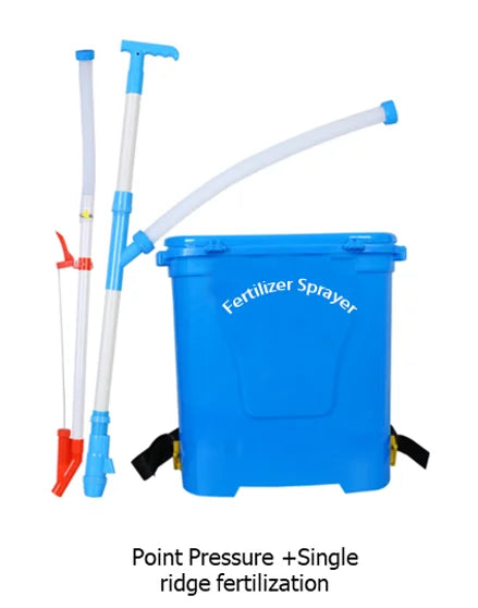 Manual Fertilizer Spreader / Garden Hand Tools One Touch Fertilizer Spraying Applicator