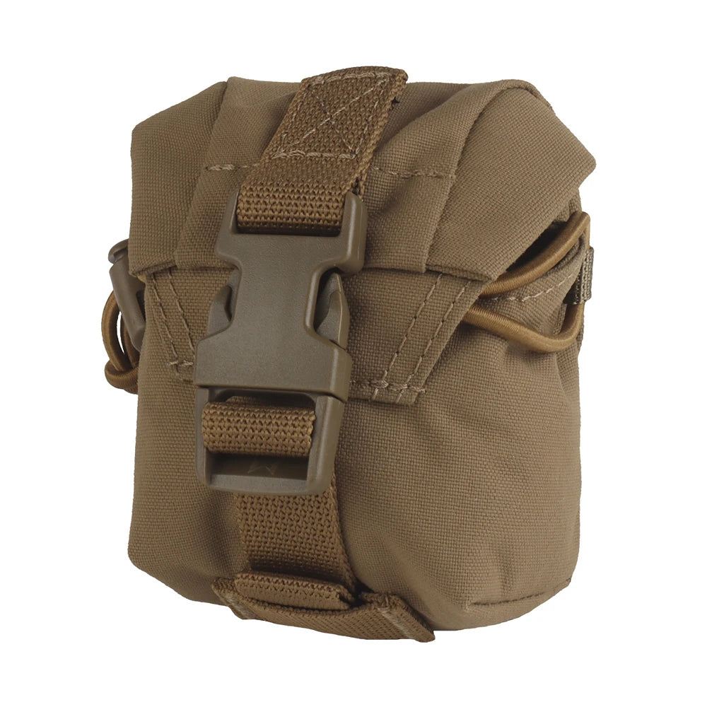 Tactical Frag Pouch Multi-Purpose Grenade Pouch with Waist Belt Storage for Outdoor Hunting Accessories