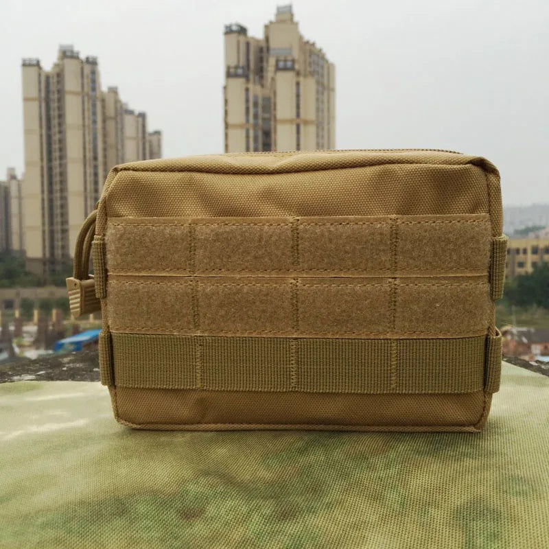 Molle Utility EDC Waist Bag Tactical Pouch Sports Fanny Bag Belt Pouch Outdoor Sports Hunting Bag