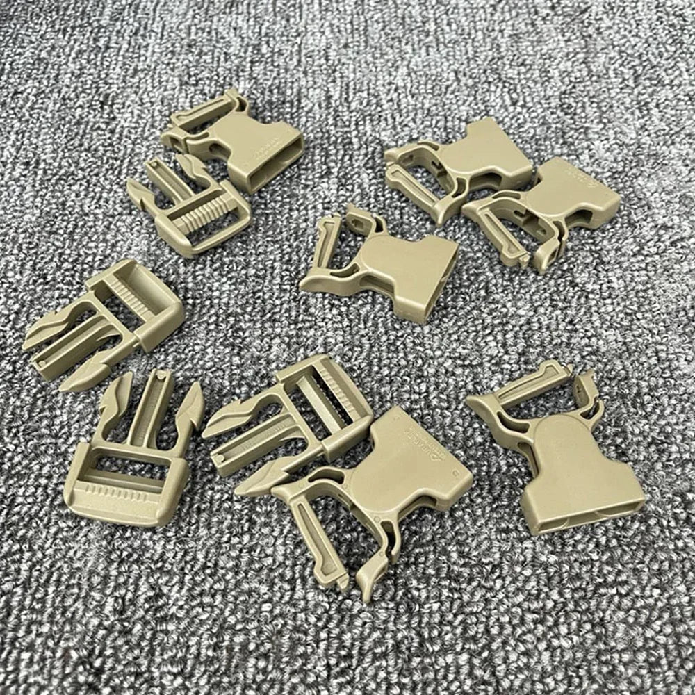 lot JPC2.0 Tactical Vest Replaceable Buckle 1-Inch Webbing Adjusting Buckle DuPont POM Buckle