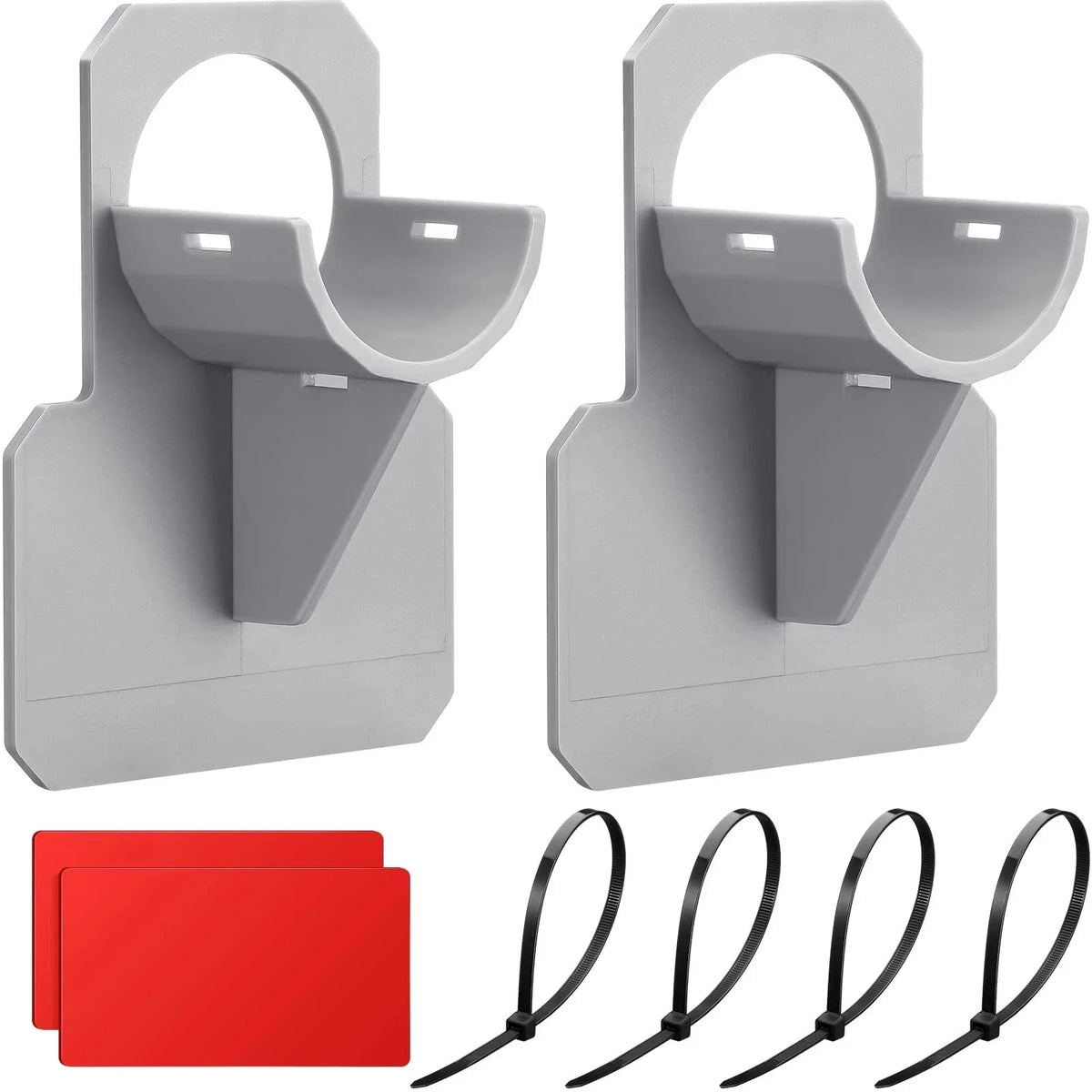 Swimming Pool Pipe Holder Mount Supports Pipes 30-38mm for Intex Bestway Ground Hose Outlet with Cable Tie Pool Accessories