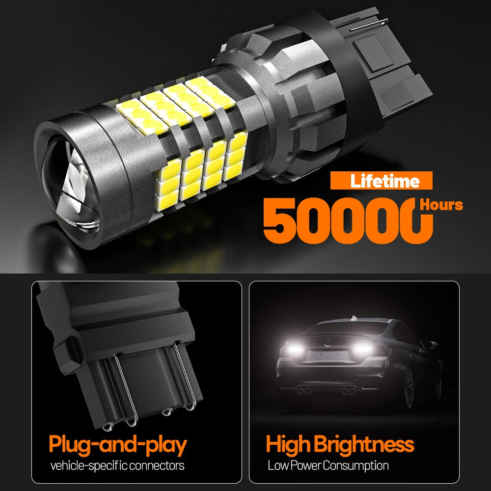 2pcs For Nissan Navara NP300 D23 D40 2008-2020 LED Reverse Light Backup Lamp 2009 2010 2011 2013 2014 2015 2016 2017 Accessories
