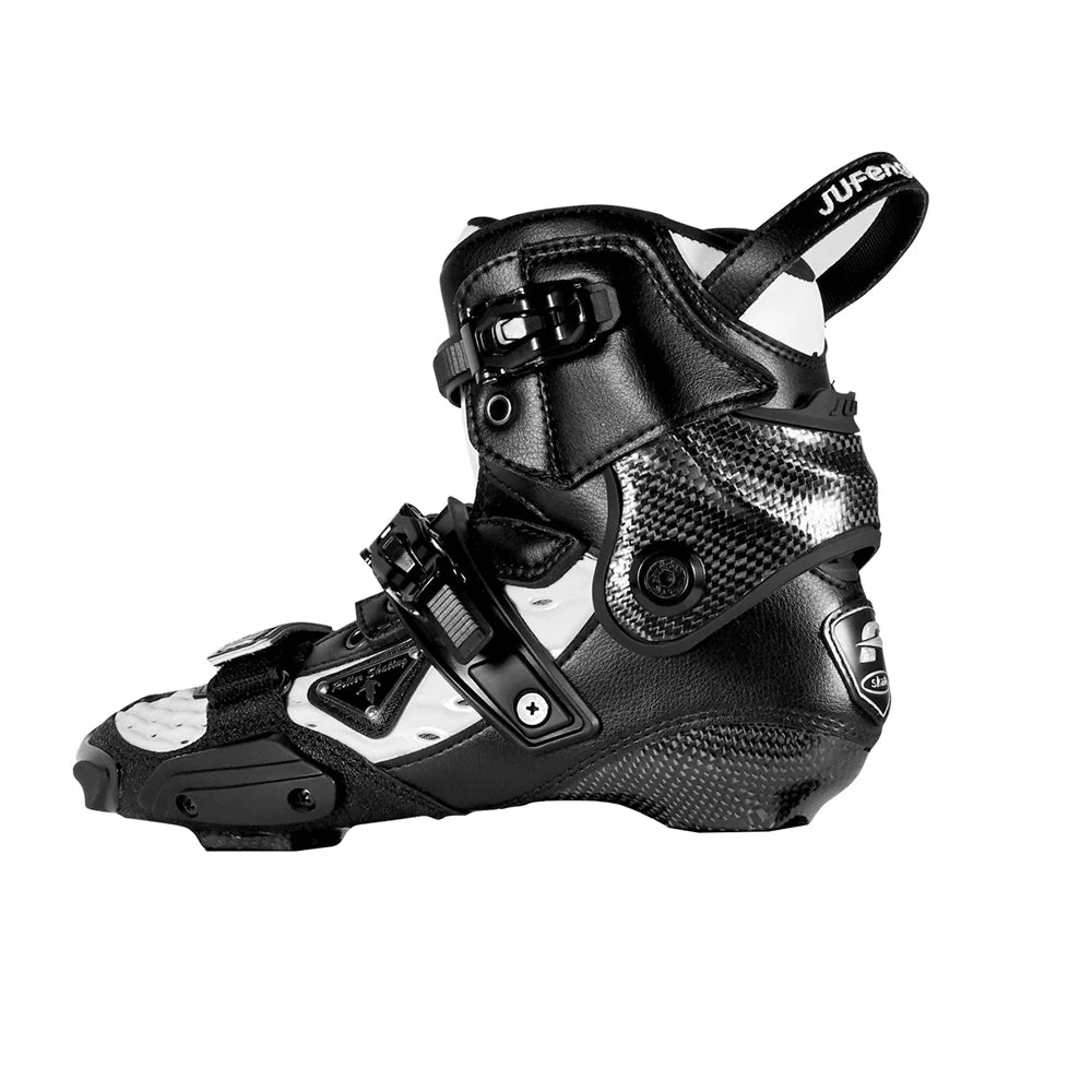 Inline Skates Boots Carbon Fiber Boot Original Wolf III Carbon Cuff Slalom Skate Up Boot Roller Skating Shoes Sliding Patines