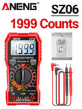 Digital Multimeter ANENG SZ06 AC/DC Ammeter 1999 Counts Multitester 600V Voltmeter Multimetr Voltage Resistance Meter Diode Tool
