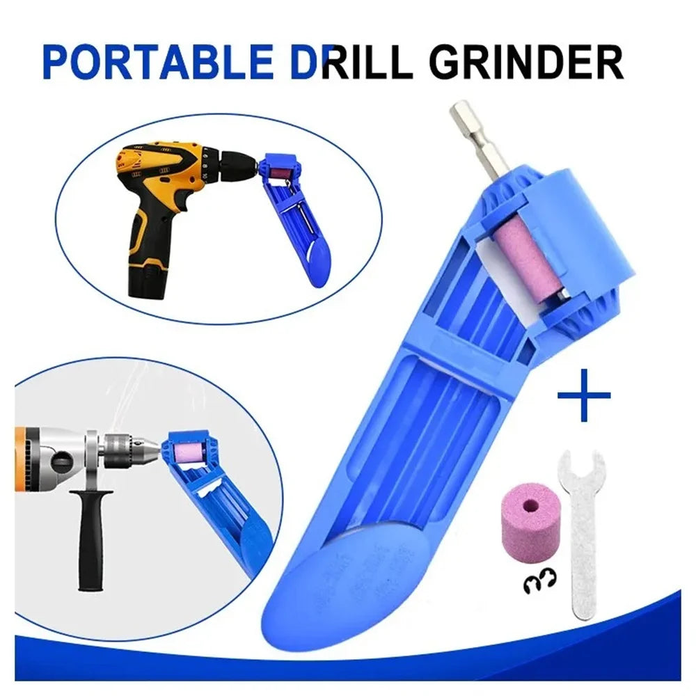 Portable Electric Drill Bit Grinder Universal Iron Straight Sharpener Drill Bit Sharpen Machine Twists Drill Dremel Accessories