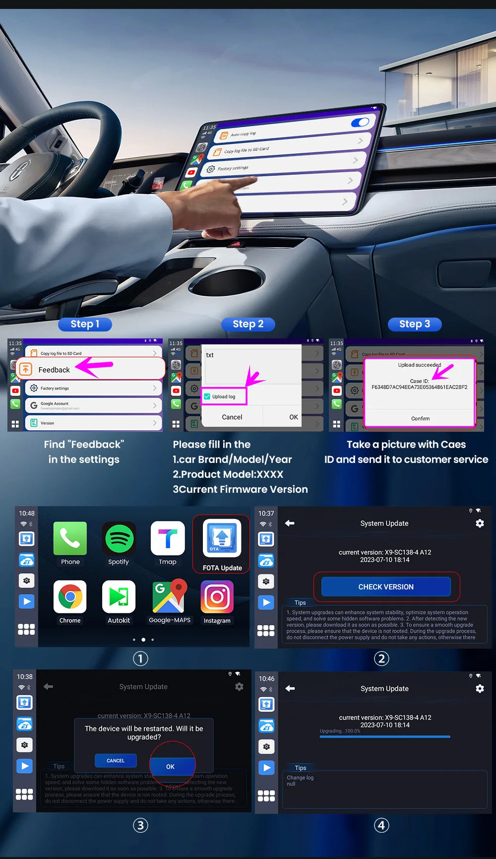 CarlinKit Ultra Box Android 15.0 SM6350 Tv Box CarPlay Wireless Android Auto Wireless Adapter Support Youtube Netfilx IPTV GNSS