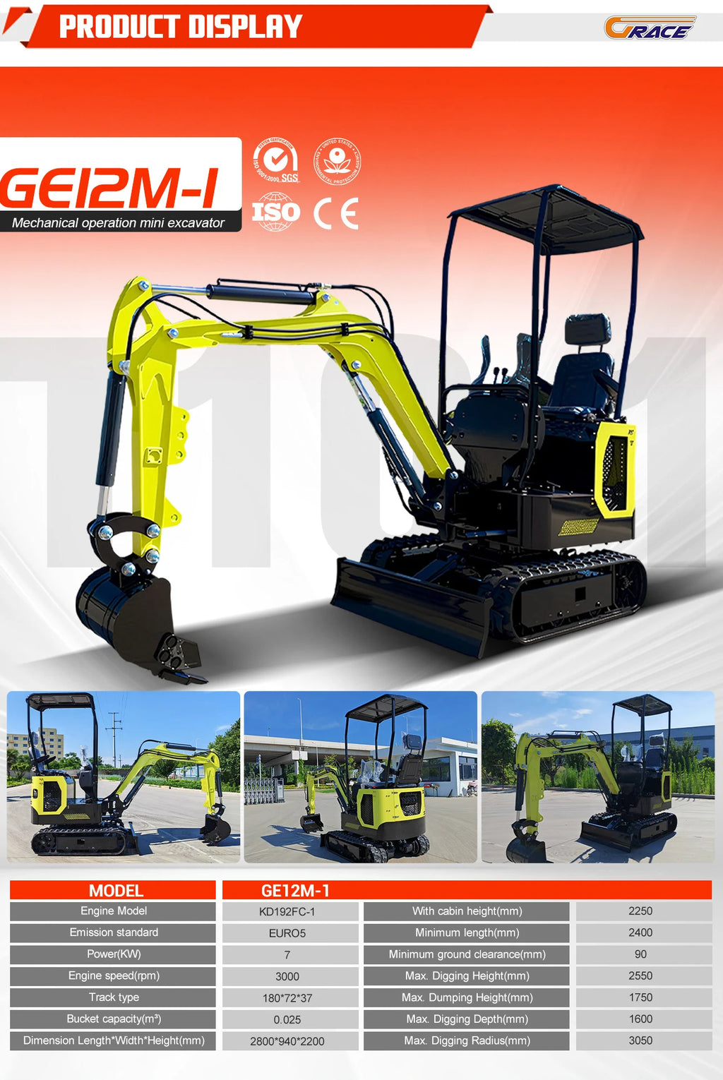 Wholesale Mini Excavators1.8 Ton Fast Delivery Multifunctional Mini Digger Machine Customize EPA Engine Small Excavator Digger