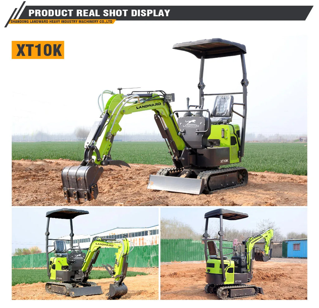 LANDWARD YANMAR Excavator 2.5 Tons Mini Excavator Optional Engine 24HP XT25U Crawler Cab Mini Excavator 3 Tons Euro 5 Customized