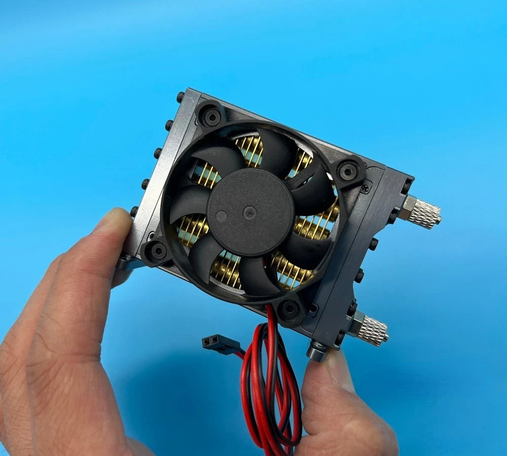 RC Hydraulic Model Radiator Hydraulic System Cooling Hydraulic Engineering Vehicle Applicable