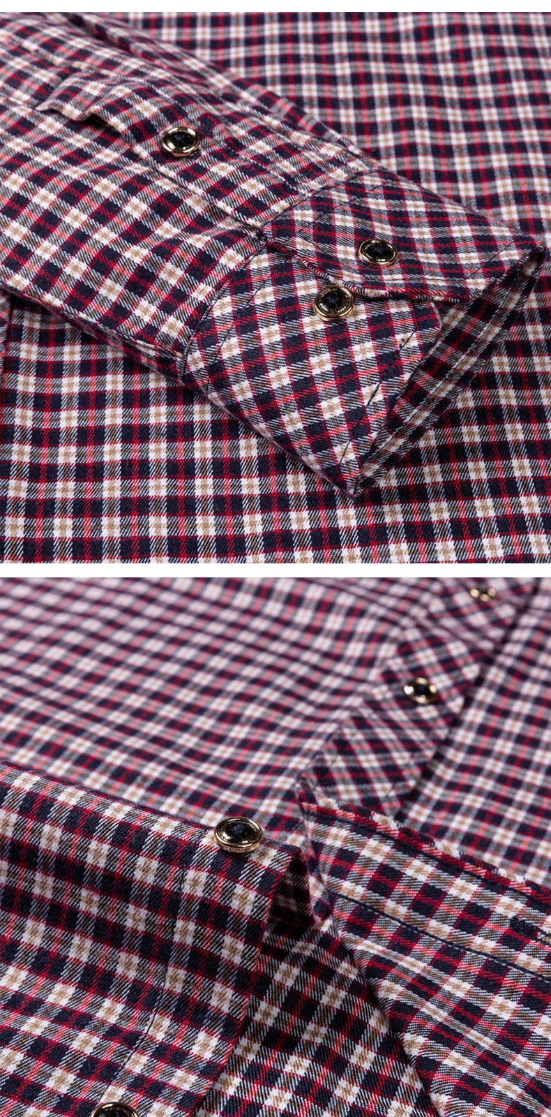 2024 New Fashion Men's Plaid Shirt Long Sleeve Cotton Regular Fit Men Casual Flannel Shirts Leisure Autumn Male Blouse Clothing