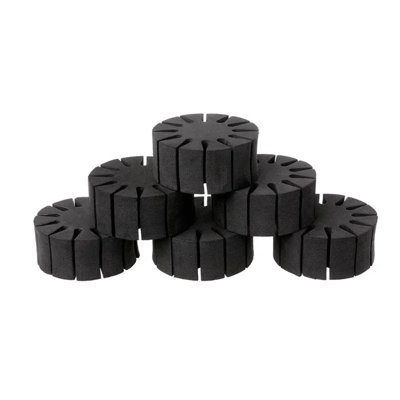 6 Pcs Archery Arrow Holder EVA Foam Round Rack For 12 Arrows Separator Quiver Protect Spliter Shelf Tool Shooting Accessories