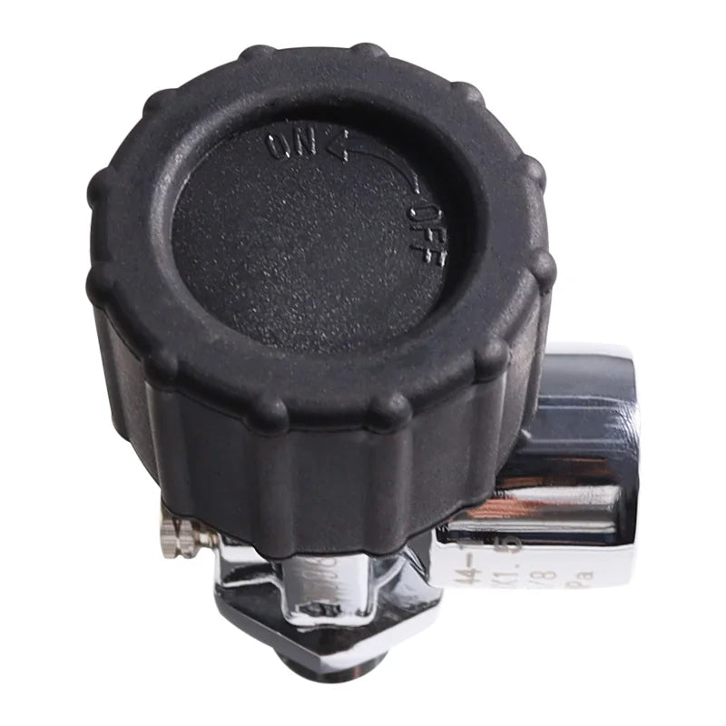 Chrome Plated Brass BRAND NEW GAS REGULATOR for CYLINDER ARGON CO2 with Male Thread M18*1.5 and Female Out Thread G5/8