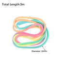 Gymnastics Arts Rope Jumping Rope Fitness Rainbow Color Sports Training Rope Rhythmic Gymnastics Rope Sport Tool