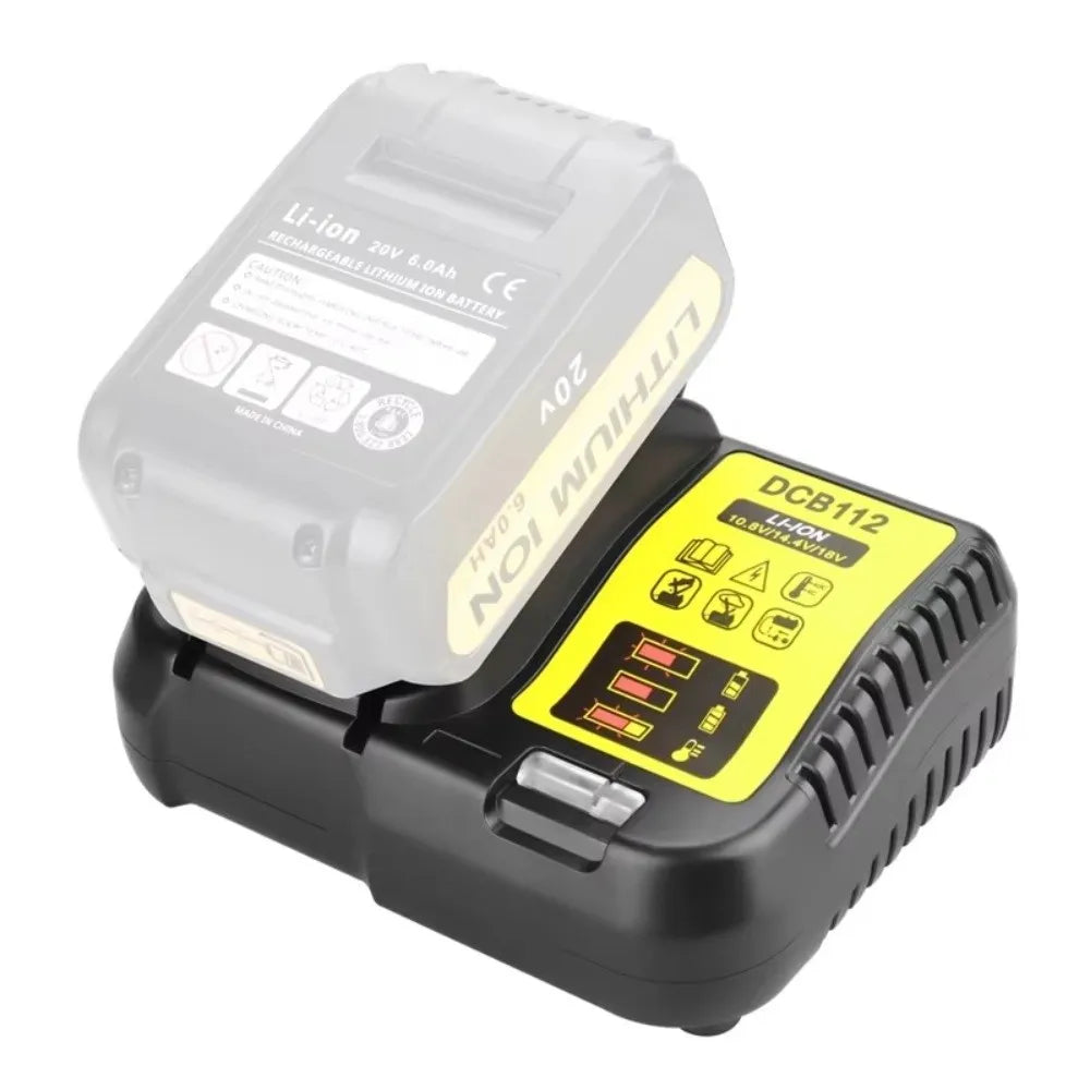 DCB112 Lithium Battery Charger 18V 20V Converter Base Battery Adapter Plastic Electrical Tool Accessory