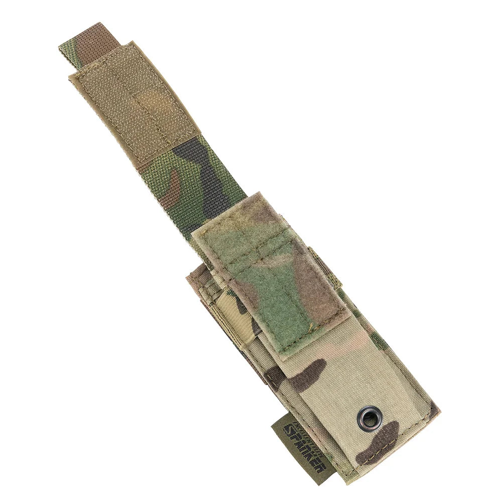 Airsoft Molle Pistol Pouch Tactical Single Magazine Pouch Flashlight Pouches 9mm Mag Bag Holder Bag Universal  Hunting Accessor
