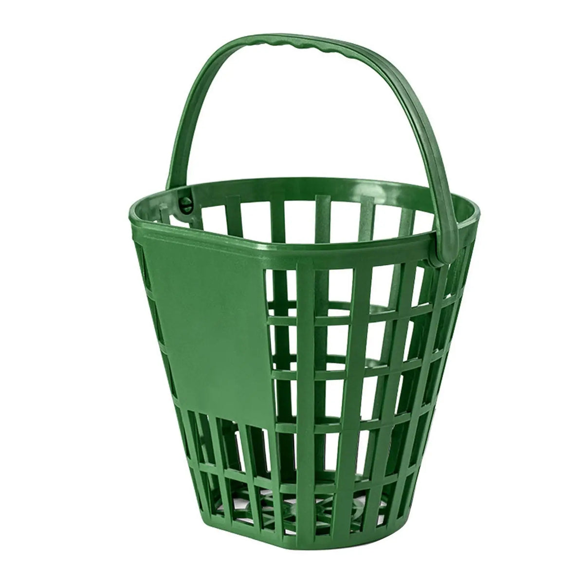 Golf Ball Basket Ball Bucket Stable Carry Bucket Anti Rolling Practical with Handle for Practice Course Driving Range Court