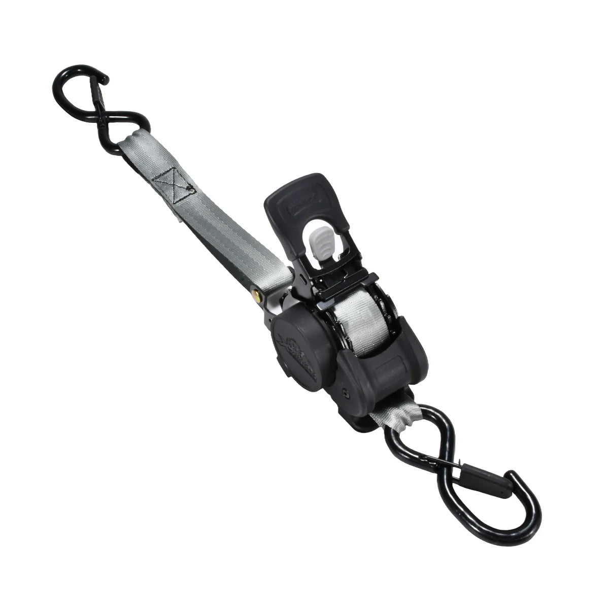 1 Inch 10Ft Auto Retractable Ratchet Strap 800kg Heavy Duty Elastic Fastening Belt for Motorcycle Cargo Fixing