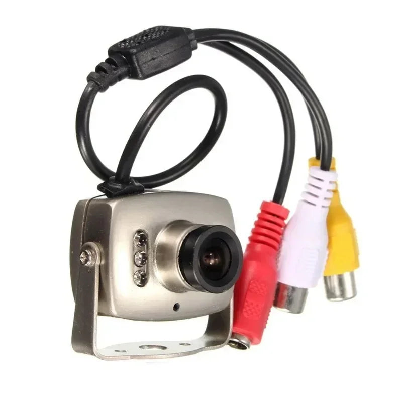 208C Mini Camera 3.6mm Wide Angle Lens 208B 800TVL Micro Cameras  PAL/NTSC Night Vision Monitoring Mini Infrared Camera 1pcs