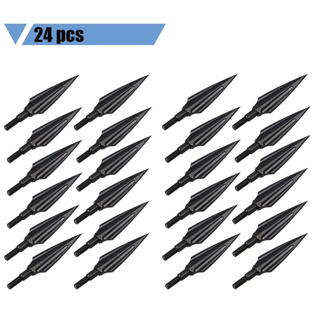 120grain Hunting Broadheads Arrowheads Points Tip for Carbon Arrows for Compound Bow Longbow Archery Outdoor Hunting Shooting