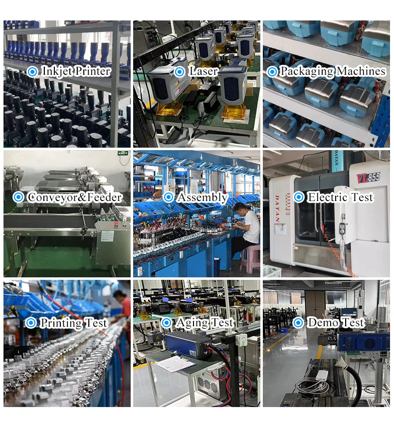 Conveyor Printer Integrated Machine 2 In 1 Using 600DPI Exp Mfg Date Coding Machine Smart TIJ Inline Printer