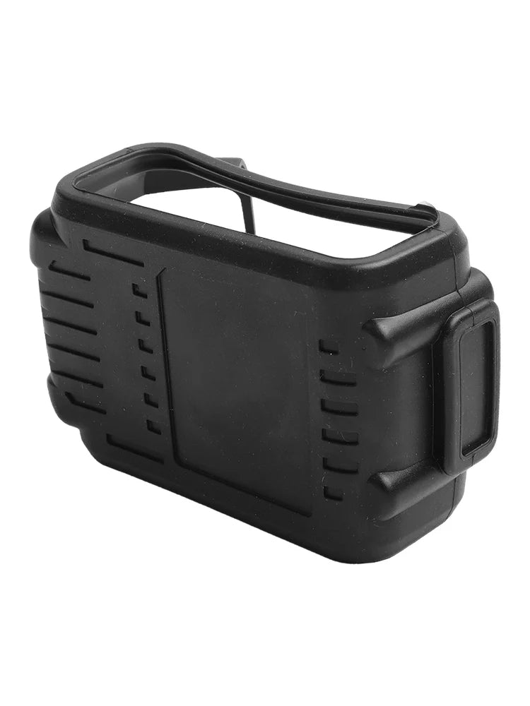 1PC Rechargeable Battery Silicone Protect Case Without Battery For-Dewalt 20V 4.0,5.0 Battery Silicone Case Power Tool Accessory