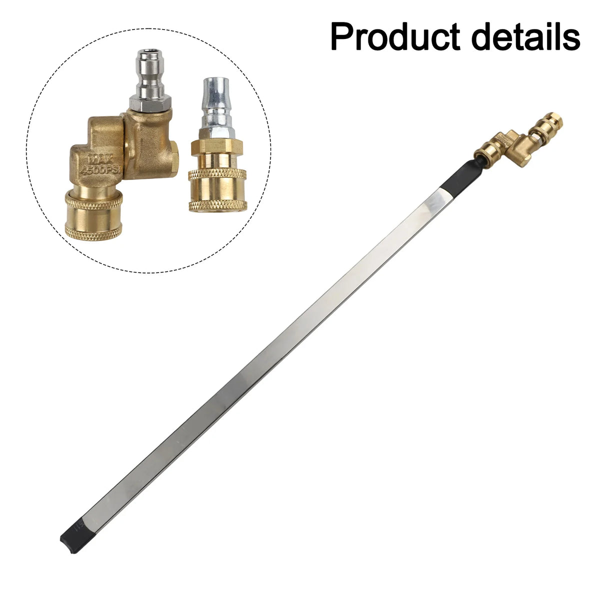 Portable Radiator Cleaning Tool 4500 PSI Radiator Flush Cleaner Tool 60CM Car Water Tank Cleaner Automotive Accessories