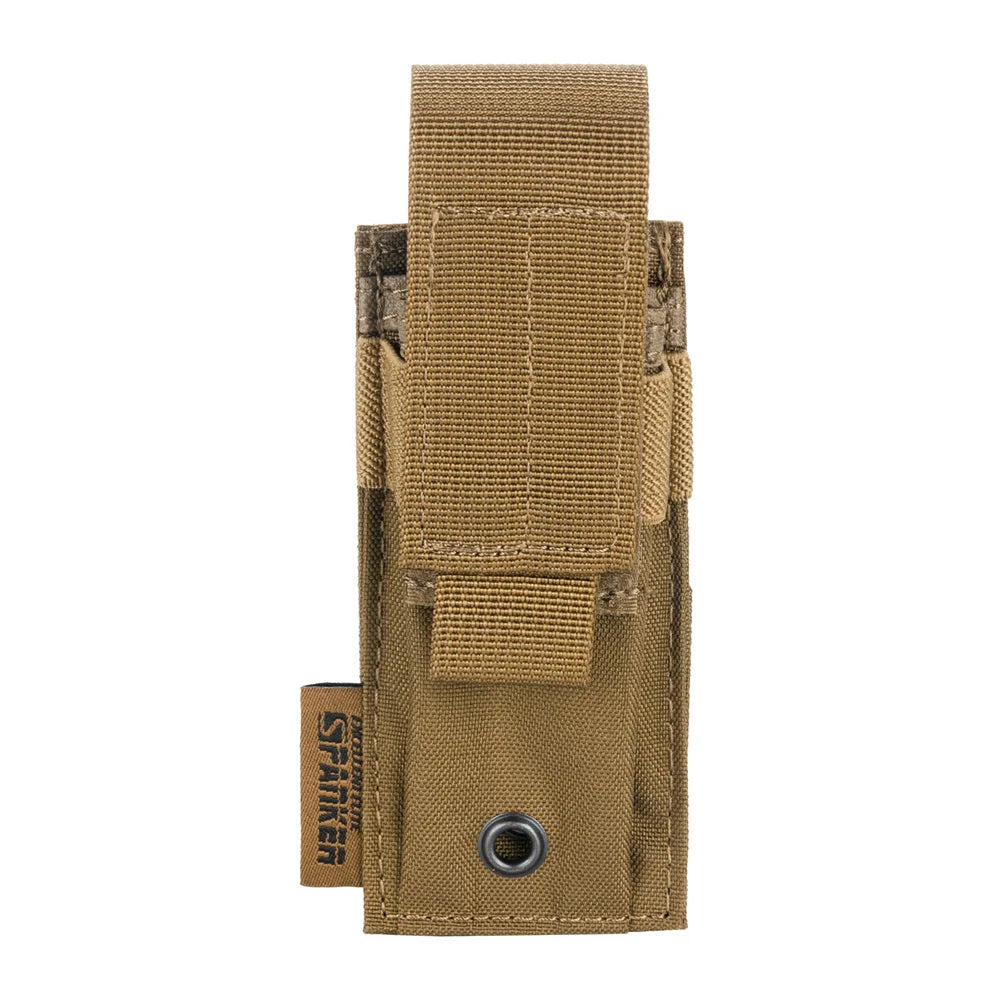 Airsoft Molle Pistol Pouch Tactical Single Magazine Pouch Flashlight Pouches 9mm Mag Bag Holder Bag Universal  Hunting Accessor