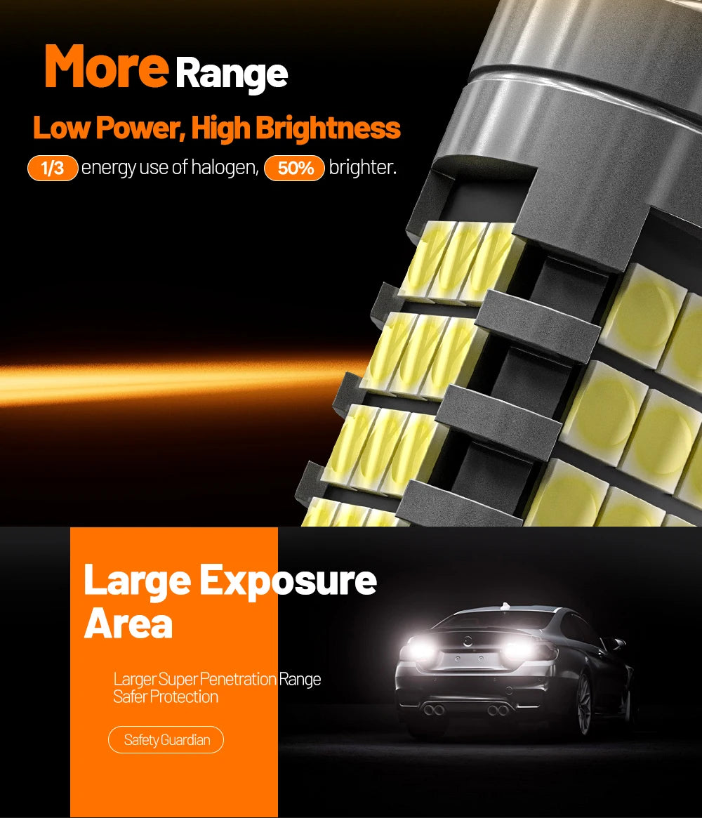 2pcs For Nissan Navara NP300 D23 D40 2008-2020 LED Reverse Light Backup Lamp 2009 2010 2011 2013 2014 2015 2016 2017 Accessories