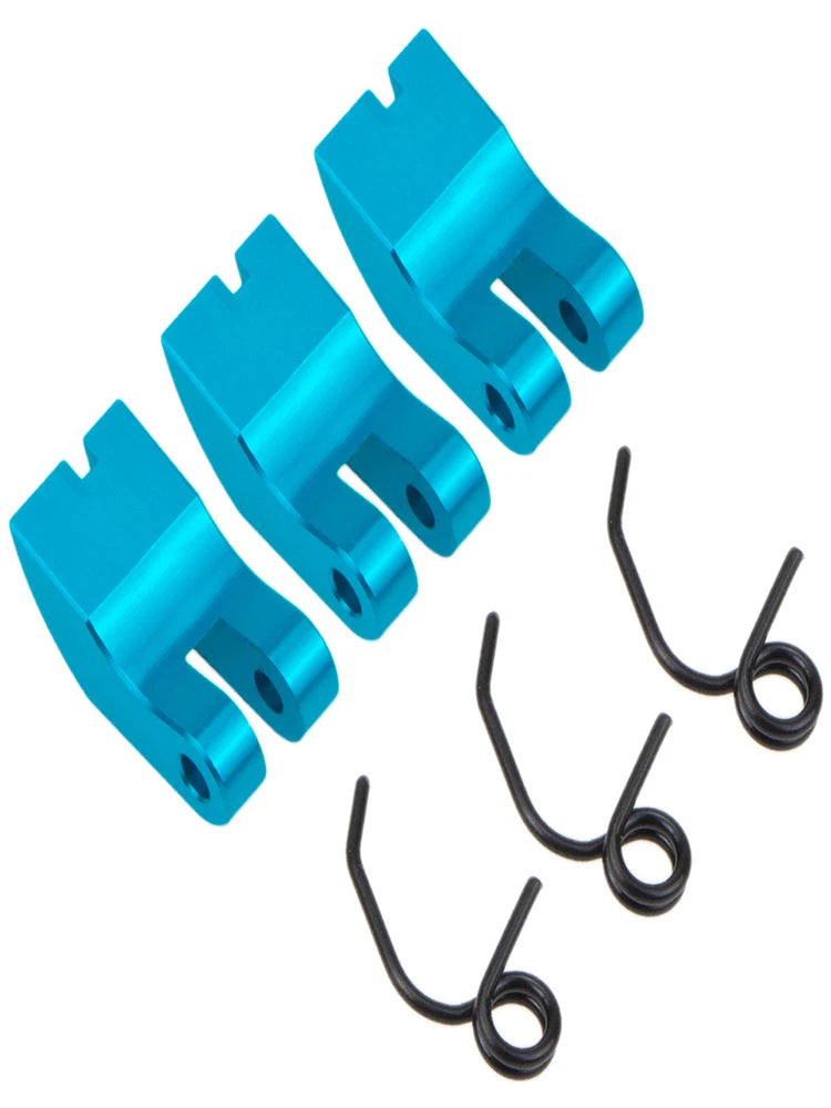 Aluminum 3 Clutch Shoes with Spring for 1/8 HSP Nitro Engine RC Model Car Shoe Clutch