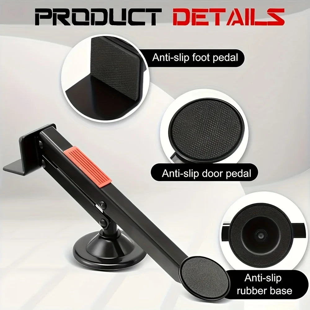 Heavy Metal Door Lift with 360° Rotating Rod, Used for Door Surface Lift Installation and Professional Auxiliary Installers