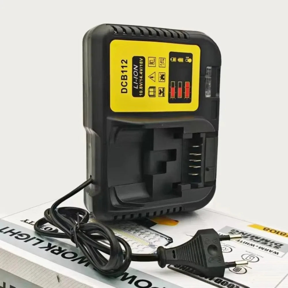 DCB112 Lithium Battery Charger 18V 20V Converter Base Battery Adapter Plastic Electrical Tool Accessory