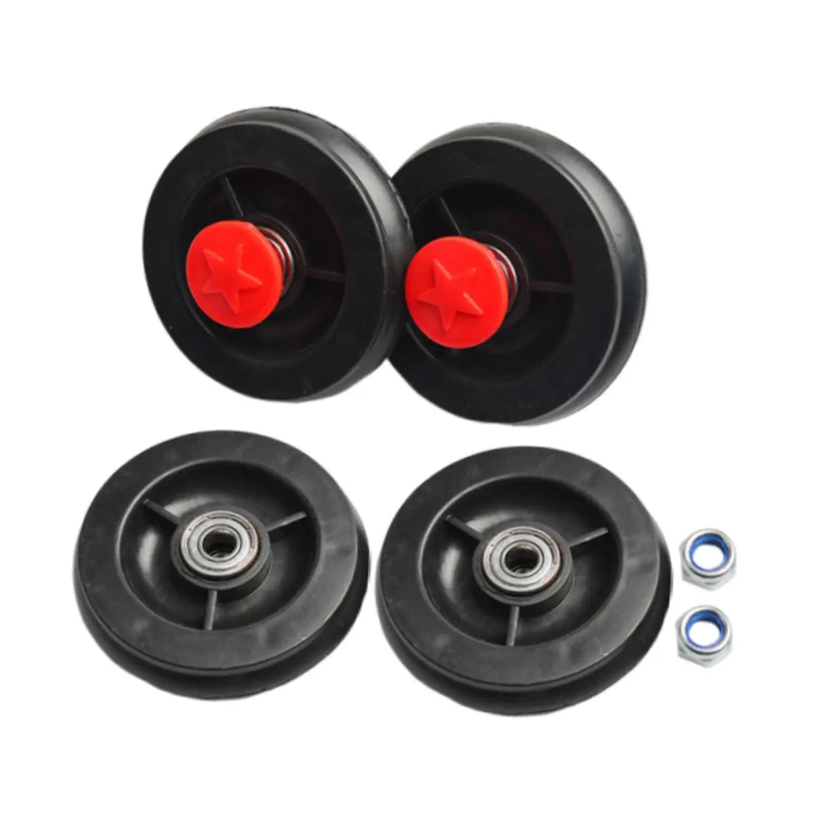 4 Children's Rotating Car Wheels Protect Your Floor And Replace The Front