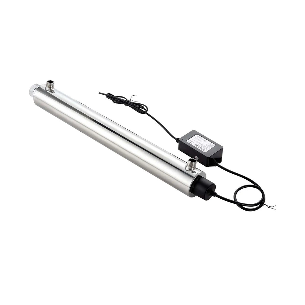 25W 6GPM 110V Stainless Steel Housing Ultraviolet Water Purifier Versatile Whole House UV Sterilization Filter Versatile