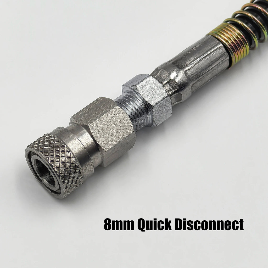 HPA 4500psi/300bar Air Diving DIN G5/8 Connect Fill Station Filling Charging Adaptor Valve Stainless Steel with Hose