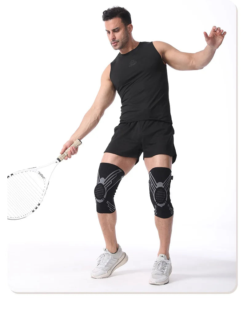 Adjustable Knob Knee Support Professional Sports Knee Brace for Basketball Football Running Badminton Fitness