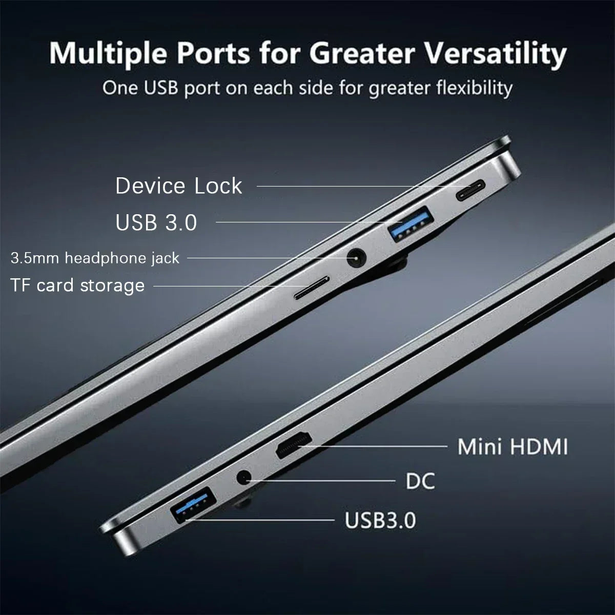 2026 New 14.1" intel Core i9-10980HK laptop 16GB RAM 1/2TB SSD Portable laptops Windows 11 Pro Office Gaming Notebook computer