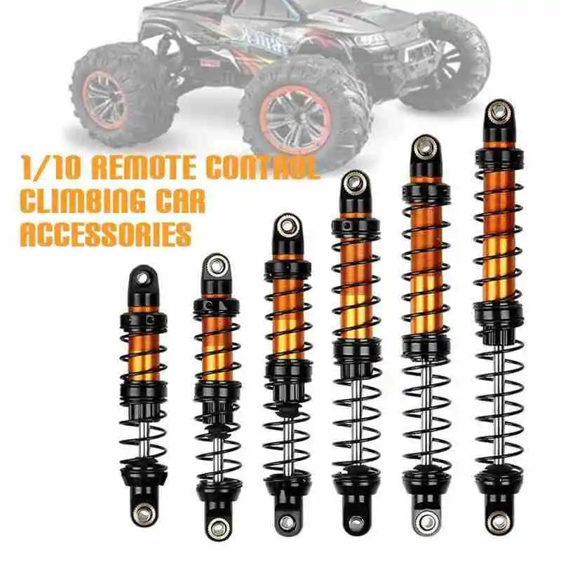 4PCS/lot All-Metal Suspension Oil Shock Absorber 70MM 80MM 90MM 100MM 110MM 120MM For SCX10 D90 Spectra TRX-4 90046 RC Car