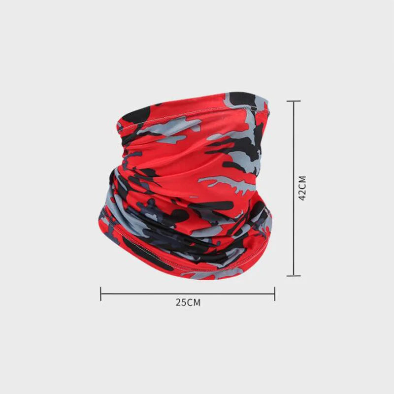 Summer Sports Bandana Breathable UV SunProtection Camping Hiking Cycling Scarves Headwear Men Women Neck Warmer Tube Magic Scarf
