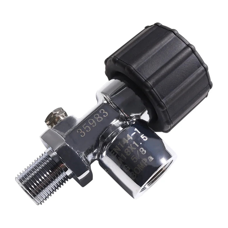 Chrome Plated Brass BRAND NEW GAS REGULATOR for CYLINDER ARGON CO2 with Male Thread M18*1.5 and Female Out Thread G5/8