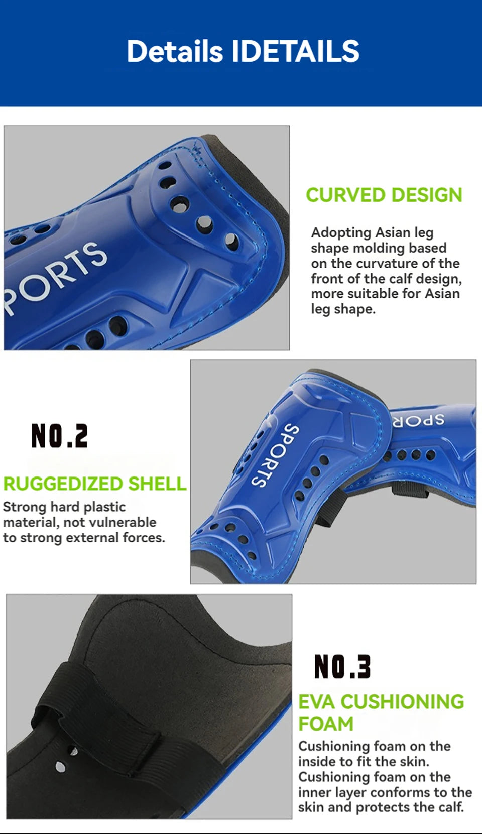 Loogdeel Adult Kid Soccer Shinguard Training Crashproof Calf Leg Sleeves Teens Football Sports Safety Legging Shin Protect Guard