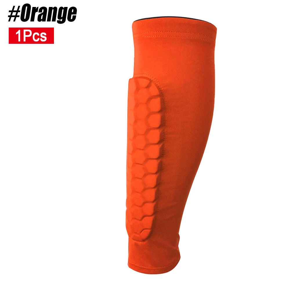 Honeycomb Soccer Shin Guards Football Shields Sports Legging Shinguards Leg Sleeves Protective Gear Shank Protector