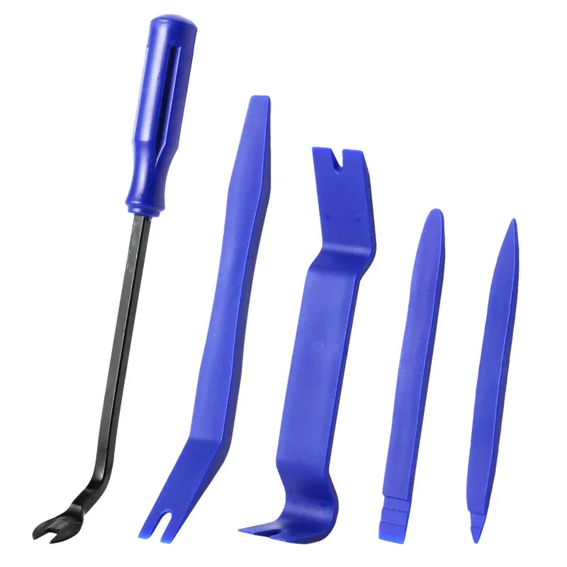 1-5Pcs Auto Trim Removal Tool Kit, No Scratch Plastic Pry Tool Kit - Interior Door Panel Clip Fastener Removal Set For Vehicle