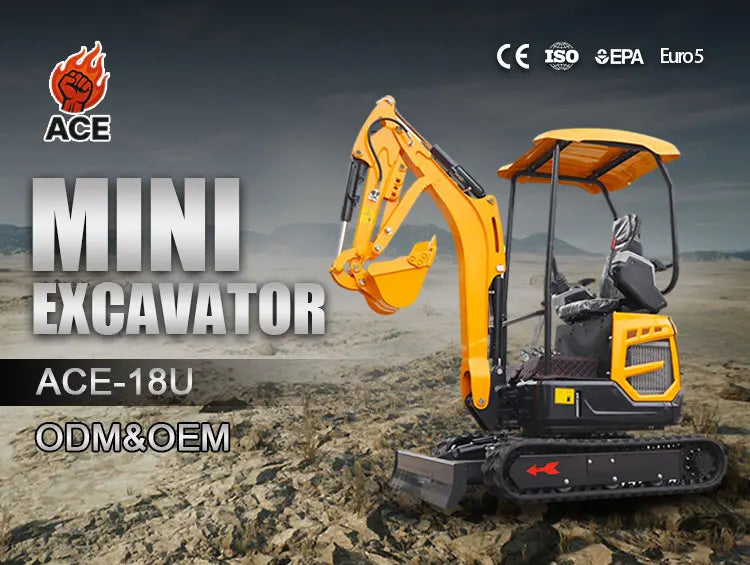 Epa Kubota Mini Excavator 2 Ton Free Shipping Mini Digger Farm Small Excavator Mini Bagger Home Excavators with Customized Color