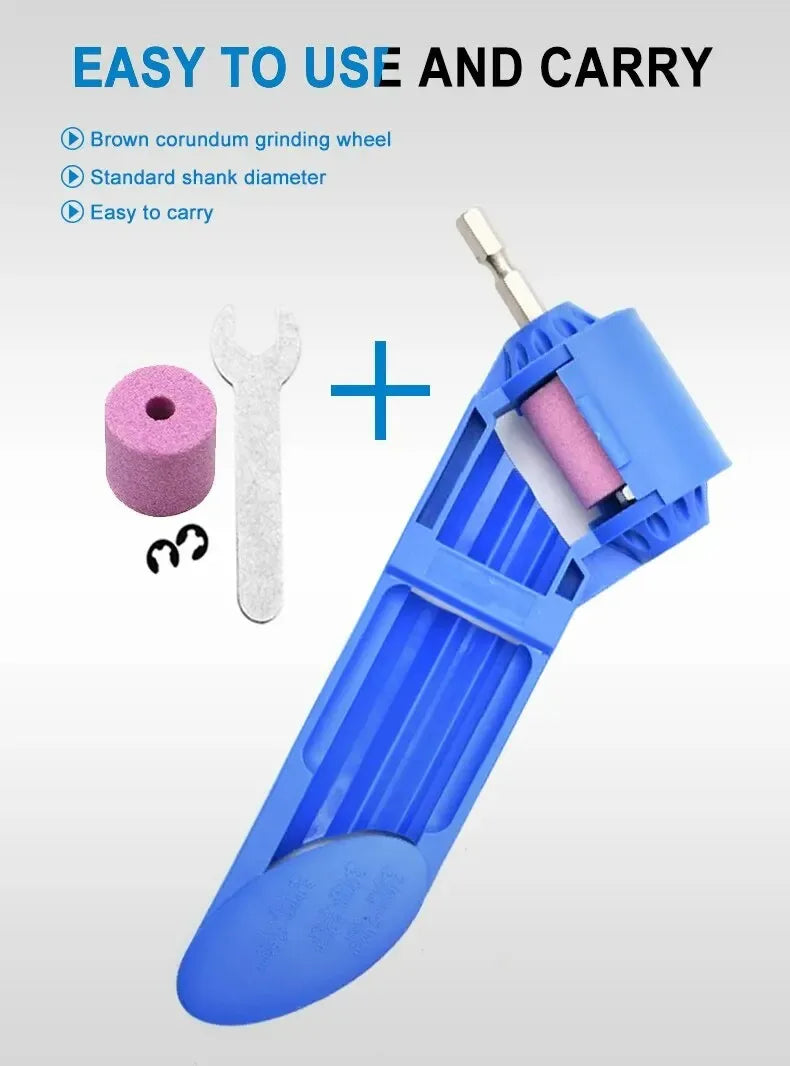 Portable Electric Drill Bit Grinder Universal Iron Straight Sharpener Drill Bit Sharpen Machine Twists Drill Dremel Accessories