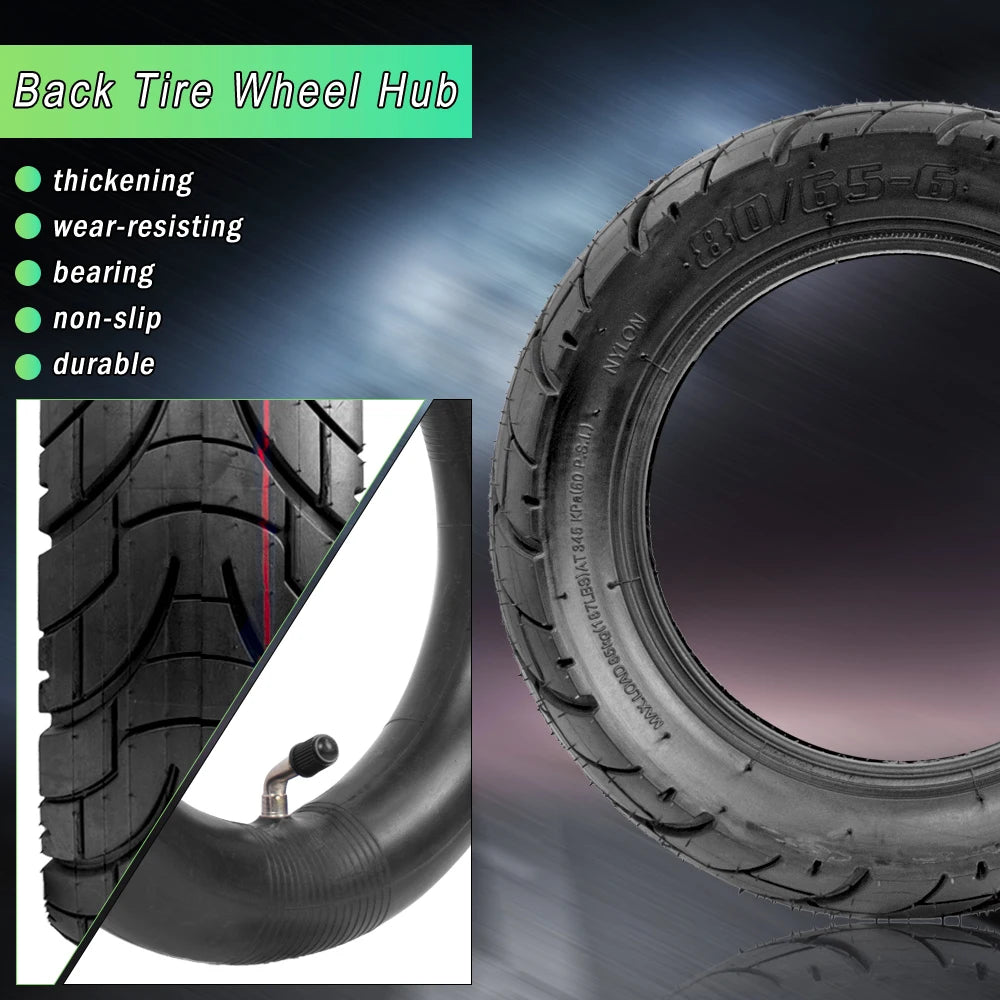 Tire 80/65-6 10X3.0 for KUKIRIN G2 Max for Inokim oxo for Kugoo M4 G1 for Dualtron VICTOR EAGLE 10 Inch Electric Scooter