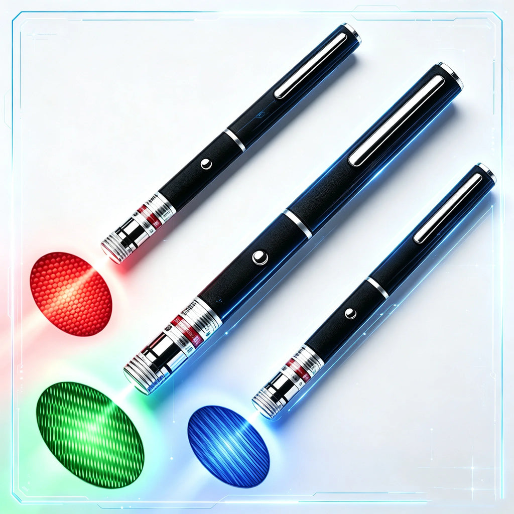 (Do not provide batteries) Green Red Laser Pointer Teaching Tool Pet Automatic Cat Toys Laser Focus Lazer Pen Combination