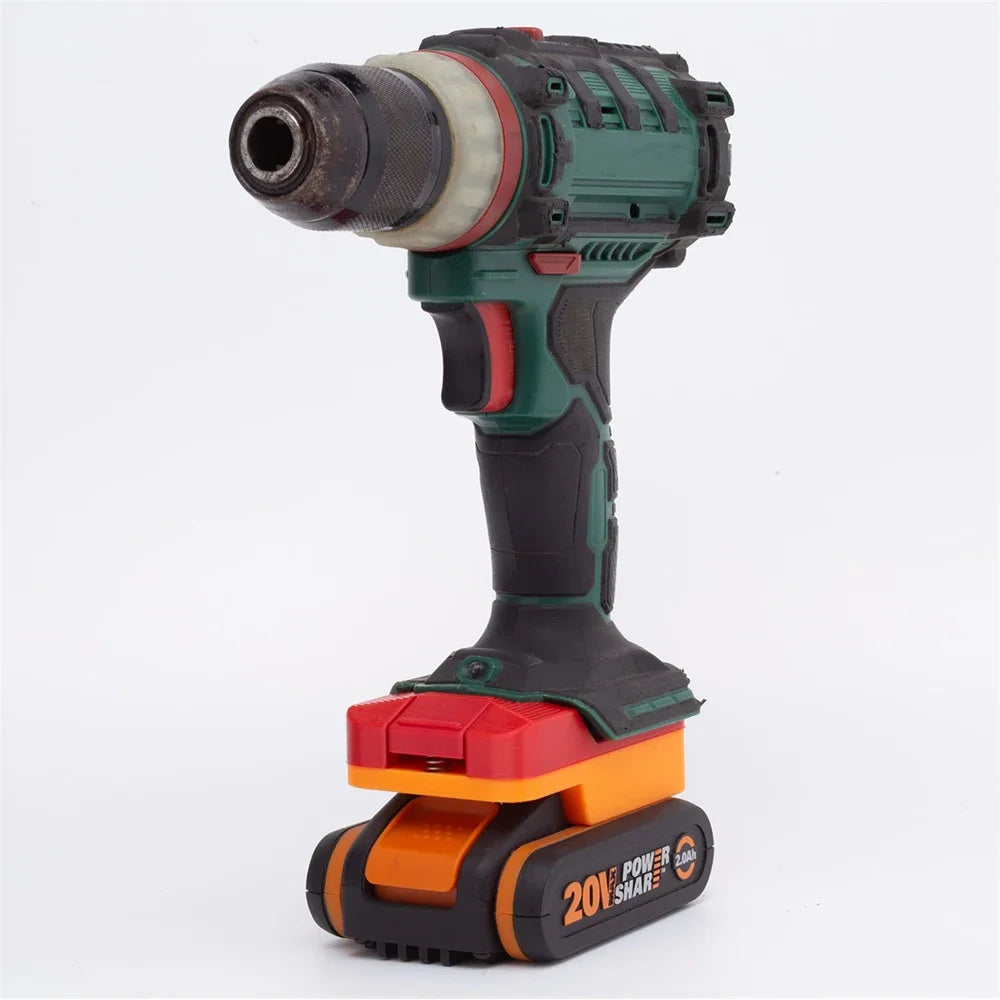 Battery Adapter for Worx 4pin 20V Lithium to For Parkside X20V Power Tools Convert (Not Include Tools and Battery)