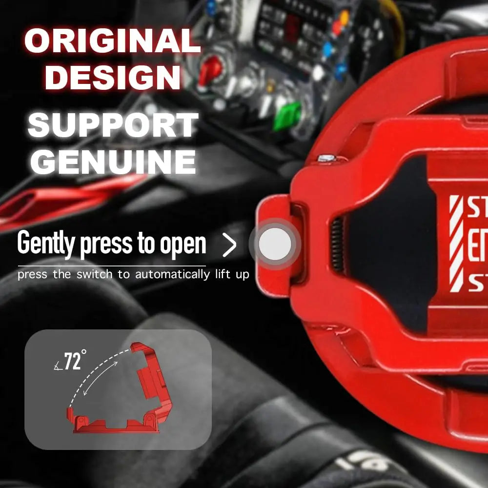 Car Start Stop Button Decor Car Engine Push Start Switch Button Cover Protector Ignition Button for Car